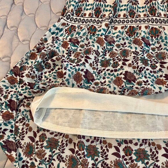 NWT Max Studio High Waist Floral A Line Skirt Women S - Picture 10 of 10